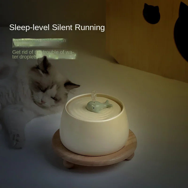 Automatic Filtered Cat & Dog Water Fountain