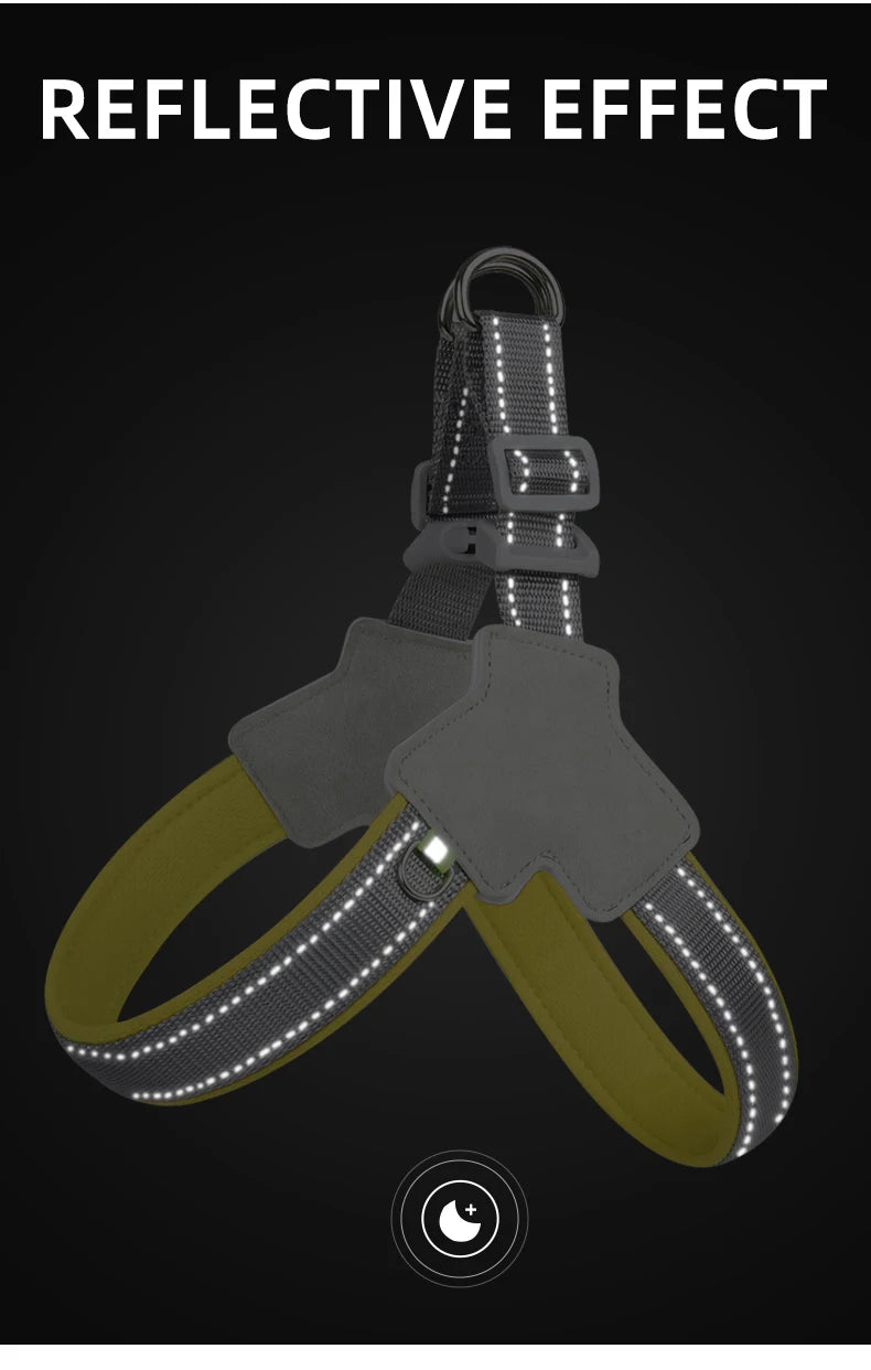 Reflective No-Pull Harness for Small & Medium Dogs