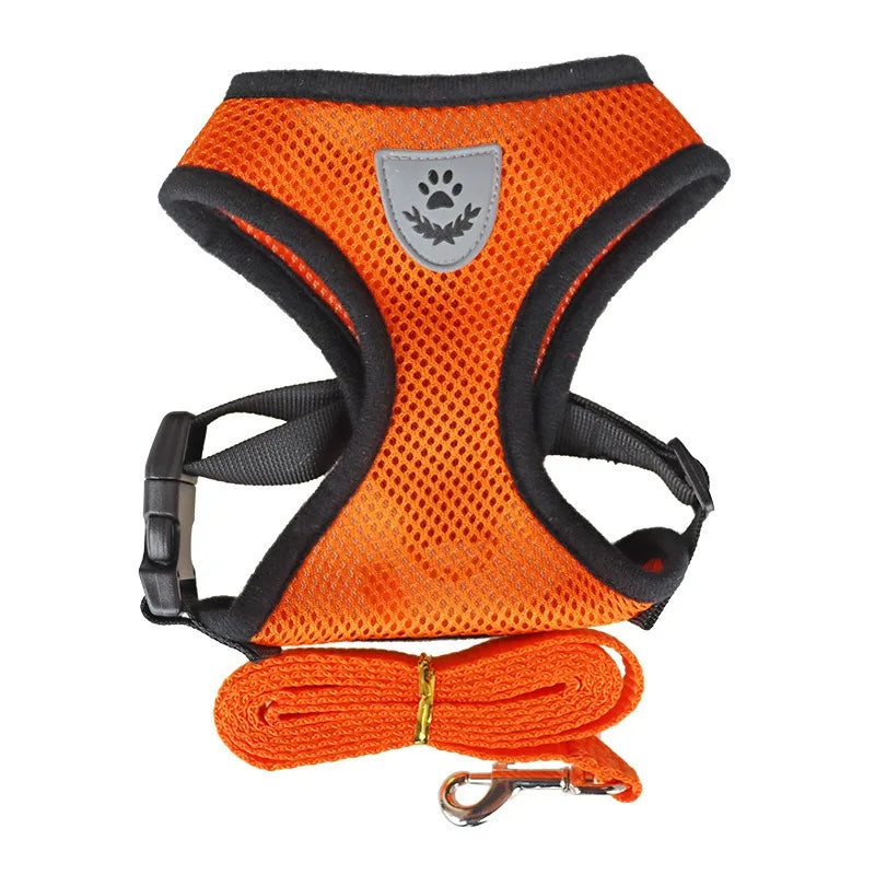 Reflective Cat Harness & Leash Set