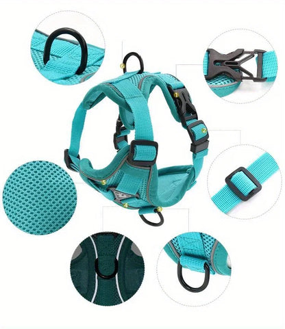 Reflective No-Pull Harness & Leash Set