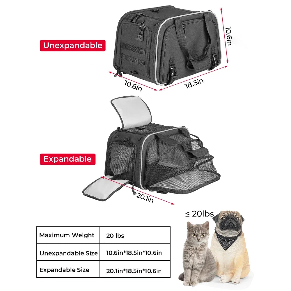 Airline-Approved Motorcycle Pet Carrier