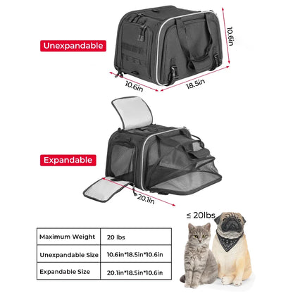 Airline-Approved Motorcycle Pet Carrier