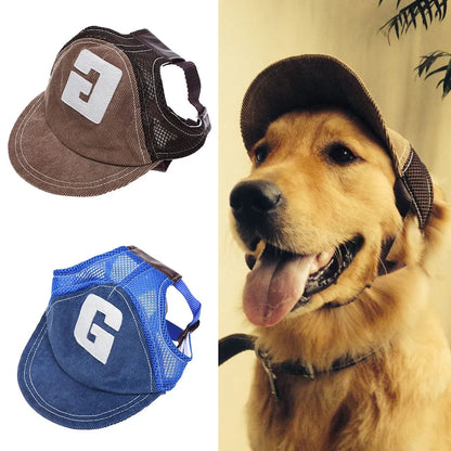Outdoor Dog Sun Hat & Baseball Cap