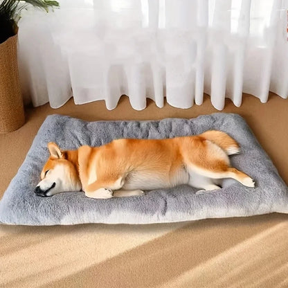 Large Plush Dog Crate Mat