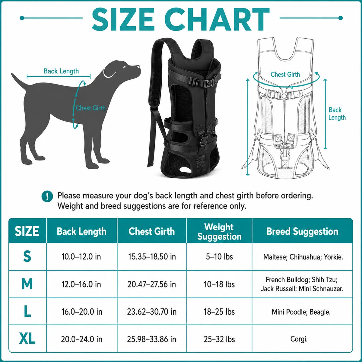 Front Pet Carrier Backpack