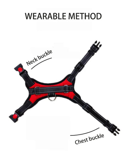 Breathable Quick-Release Dog Harness