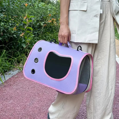 Foldable Small Dog & Cat Carrier