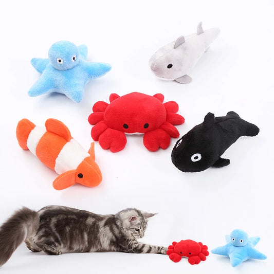 Catnip Plush Teething Toy