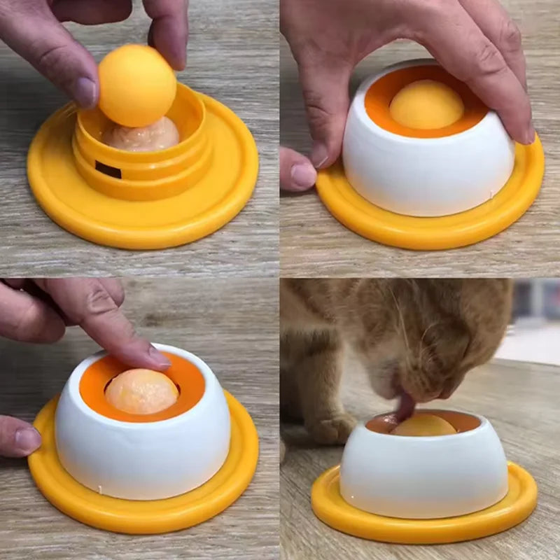 New Dog supplies Anti-overturning Pet toys anti-greedy bite-resistant anti-boring artifact kittens cats dog licking supplies