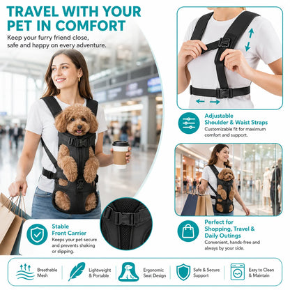 Front Pet Carrier Backpack