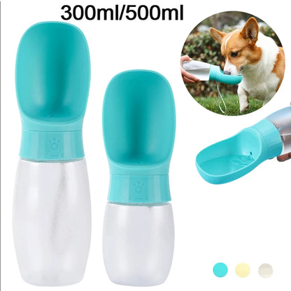 Outdoor Dog Water Bottle Walking Puppy Feeding Supplies for Small Big Dogs Travel Portable Pet Drinking Bowl Cat Water Dispenser