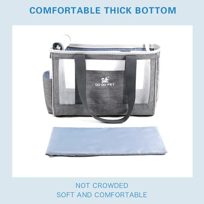 Breathable Single-Shoulder Cat Carrier