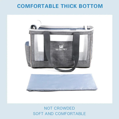 Breathable Single-Shoulder Cat Carrier