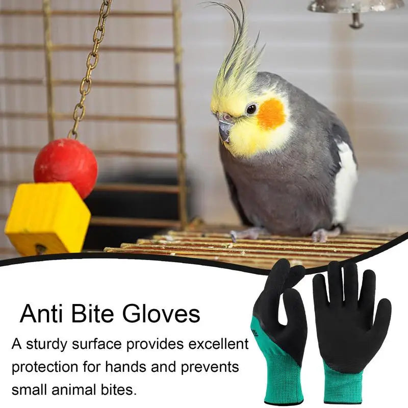  Anti-bite Gloves Pet Supplies Hamster Anti-bite Gloves Multifunctional Pet Training Gloves Thickened Anti-scratch Pet Supplies