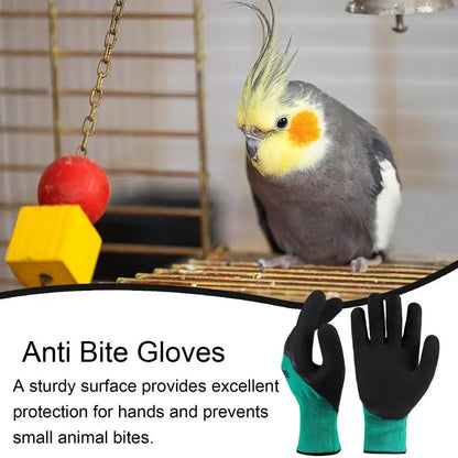  Anti-bite Gloves Pet Supplies Hamster Anti-bite Gloves Multifunctional Pet Training Gloves Thickened Anti-scratch Pet Supplies
