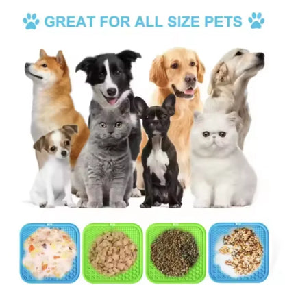 Silicone Slow-Feeding Lick Mat