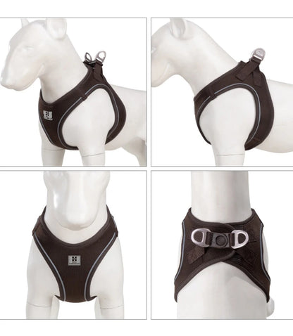 Reflective Adjustable Dog Harness & Leash Set