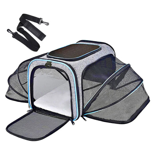 Expandable Foldable Pet Carrier Bag