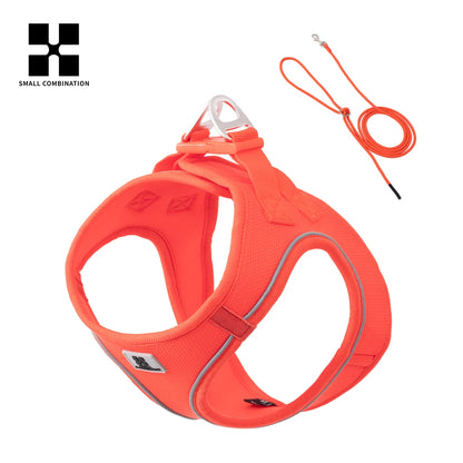 Reflective Adjustable Dog Harness & Leash Set
