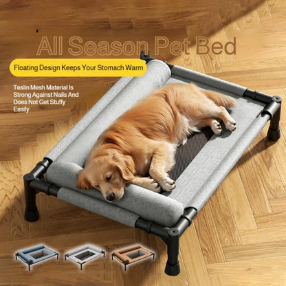 Elevated Breathable Mesh Pet Bed
