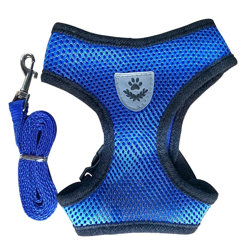 Reflective Cat Harness & Leash Set