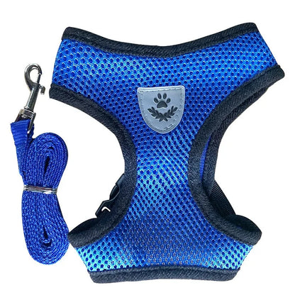 Reflective Cat Harness & Leash Set