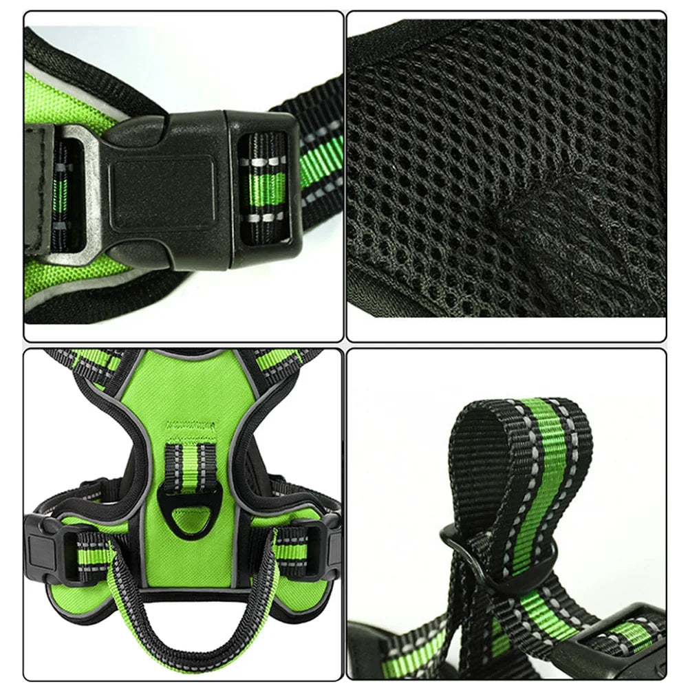Reflective Padded No-Pull Dog Harness