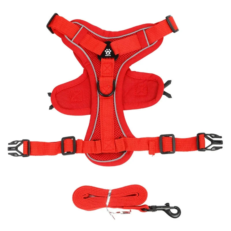 Reflective No-Pull Harness & Leash Set