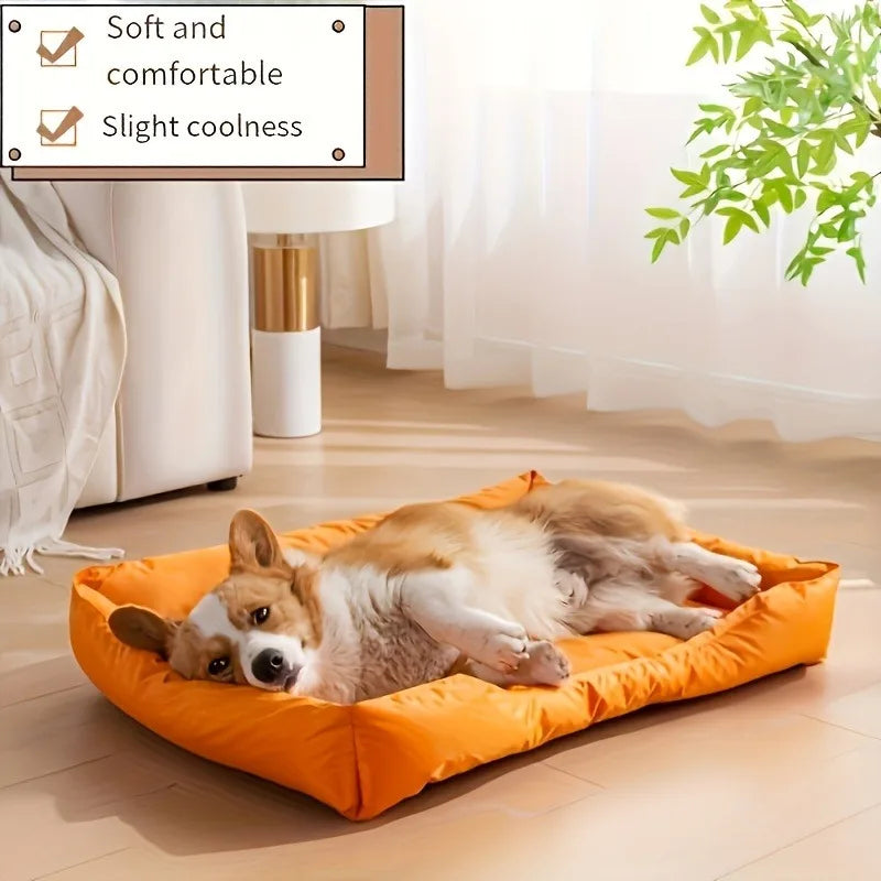 Large Cushioned Dog & Cat Bed
