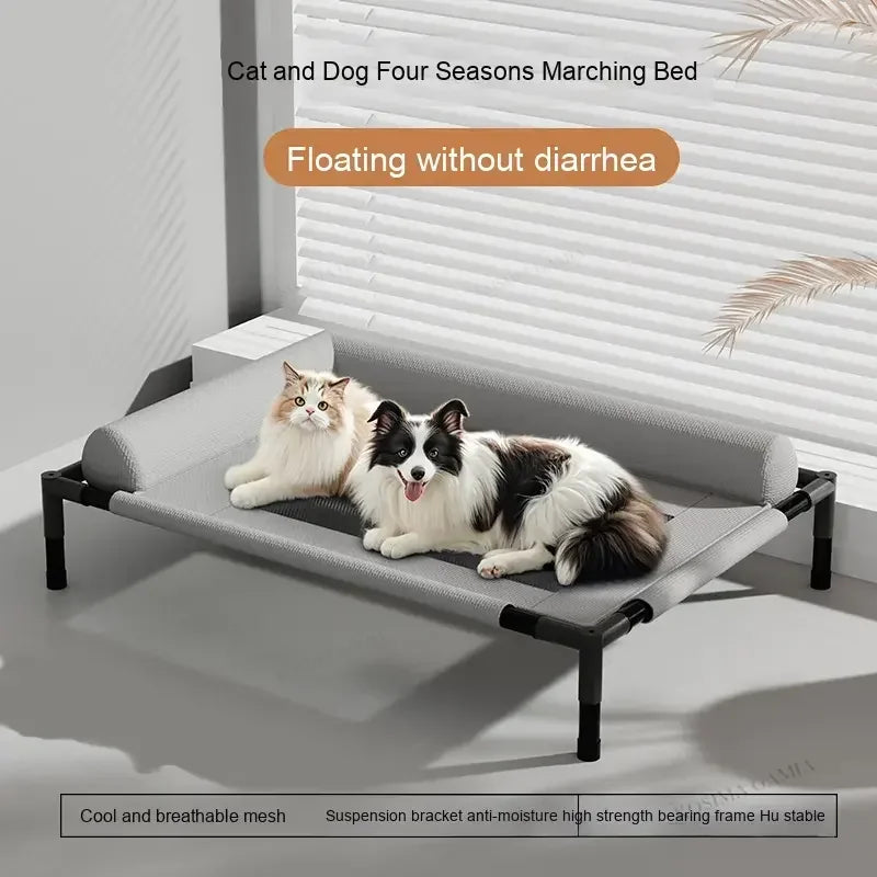 Elevated Washable Mesh Pet Bed