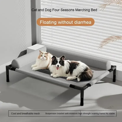 Elevated Washable Mesh Pet Bed