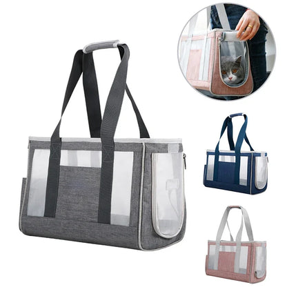 Breathable Single-Shoulder Cat Carrier