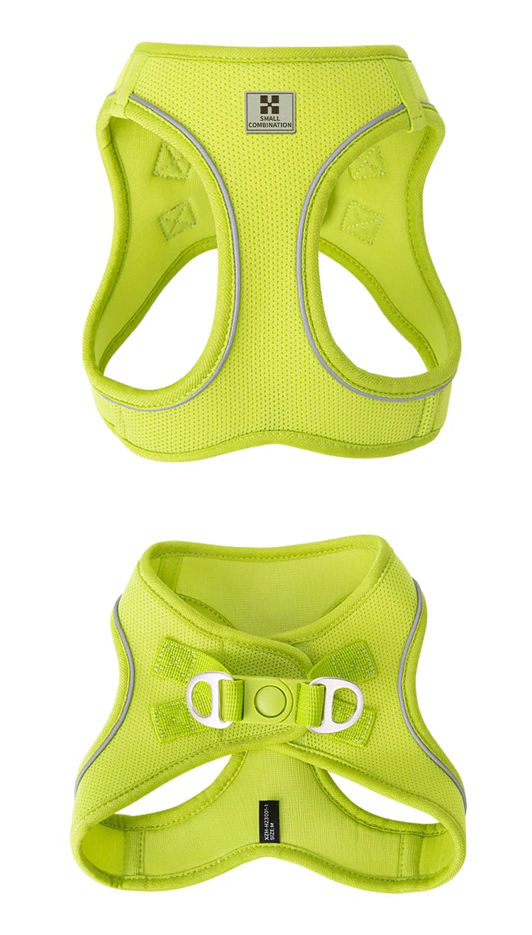 Reflective Adjustable Dog Harness & Leash Set