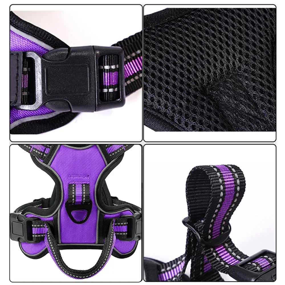 Reflective Padded No-Pull Dog Harness