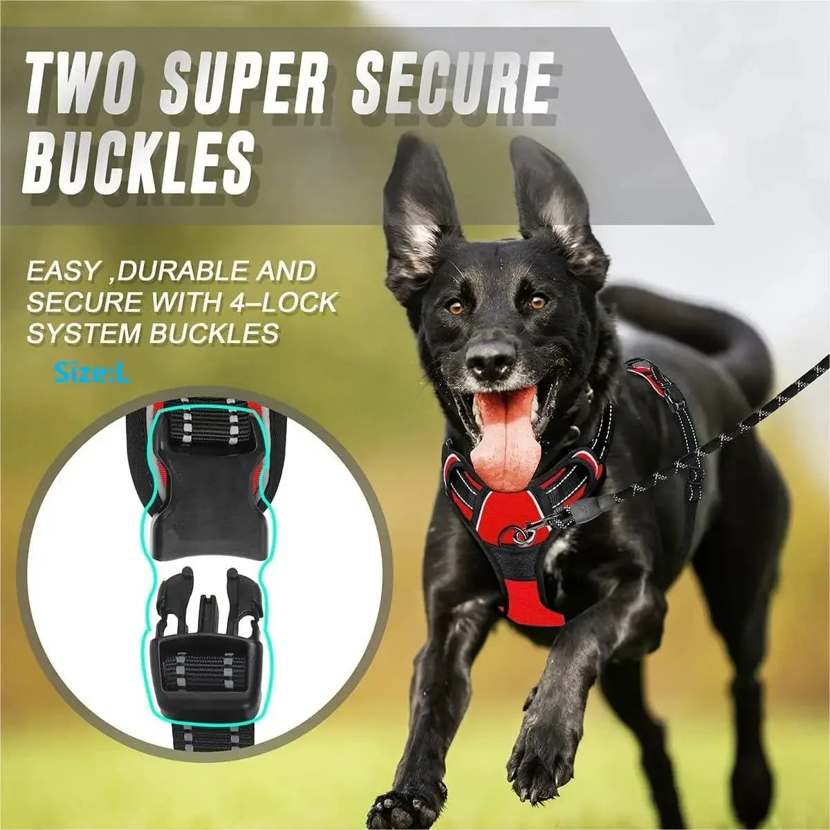 Comfort-Fit Dog Vest Harness