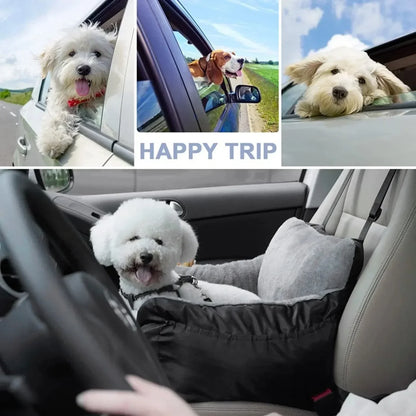 Washable Pet Car Seat & Nest
