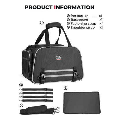 Airline-Approved Motorcycle Pet Carrier