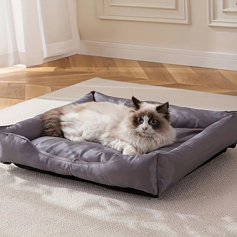 Large Cushioned Dog & Cat Bed