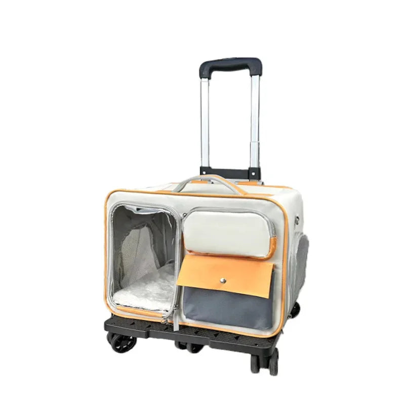 Rolling Cat & Small Dog Carrier