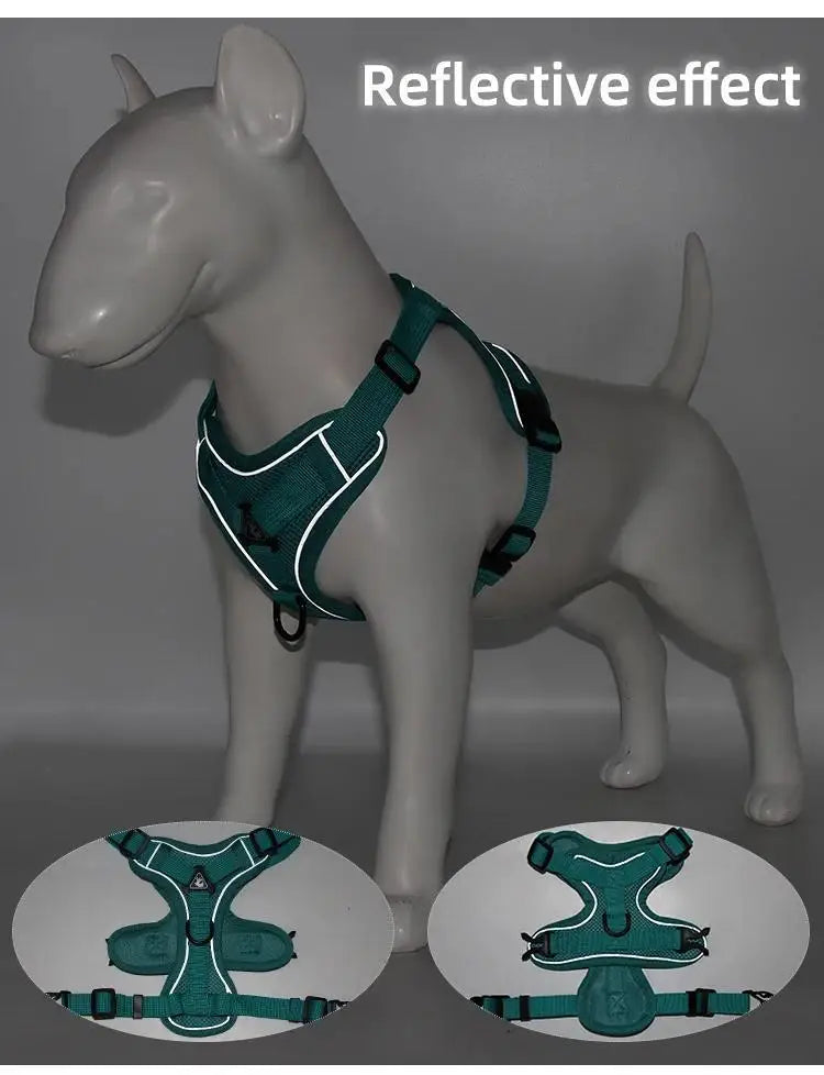 Reflective No-Pull Harness & Leash Set
