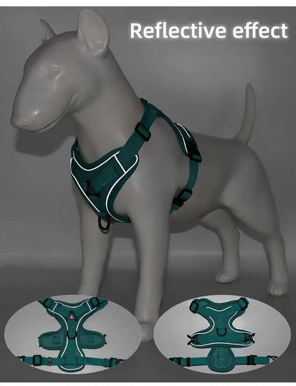 Reflective No-Pull Harness & Leash Set