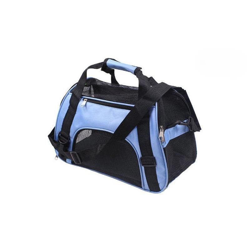 Portable Mesh Dog & Cat Travel Carrier
