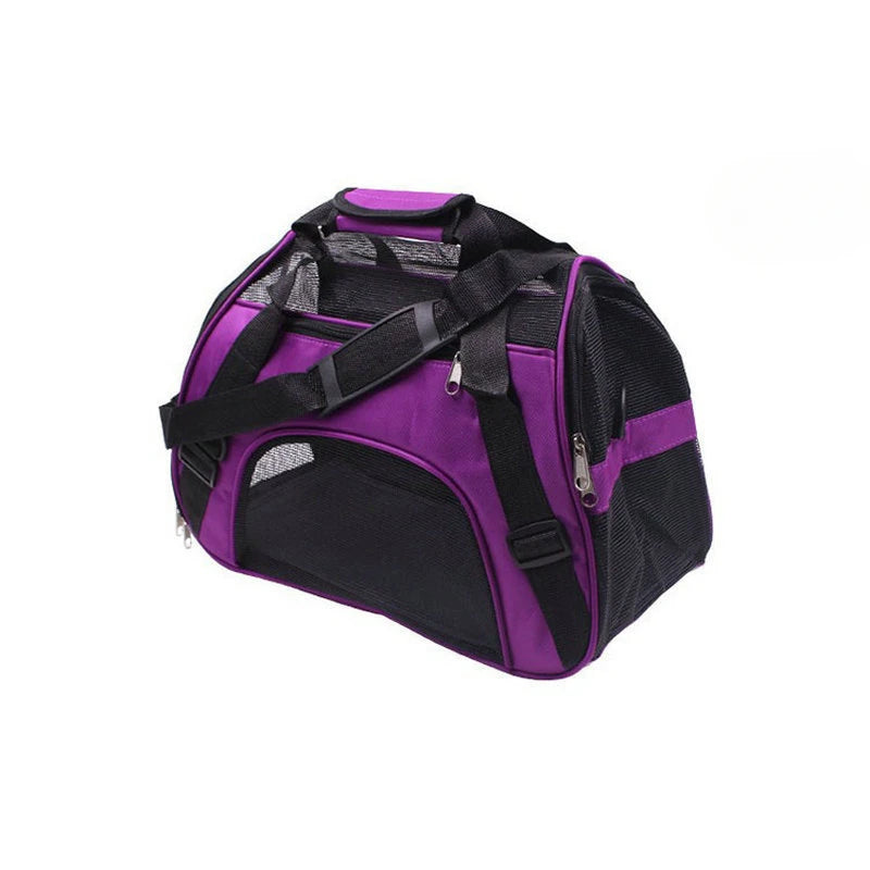 Portable Mesh Dog & Cat Travel Carrier