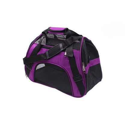 Portable Mesh Dog & Cat Travel Carrier