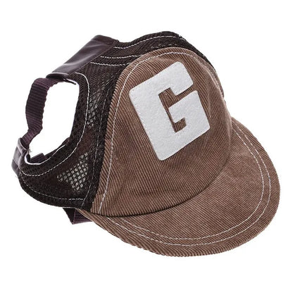 Outdoor Dog Sun Hat & Baseball Cap