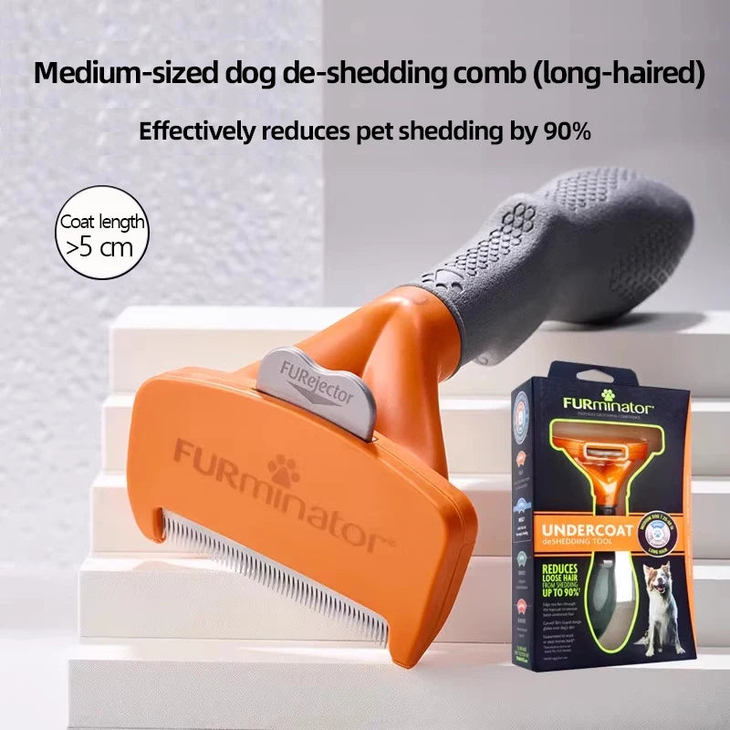 Dog & Cat Deshedding Grooming Brush