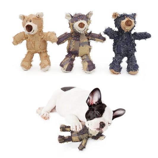 Beggar Bear Dog Chew Toy