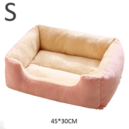 Cozy Cat & Small Dog Cushion Bed