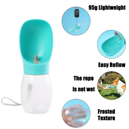 Portable Hiking Water Bottle for Dogs & Cats