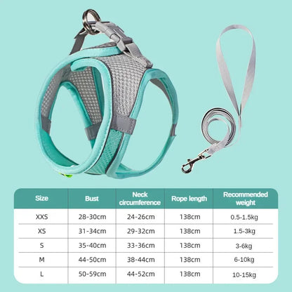 Breathable Reflective Pet Vest Harness
